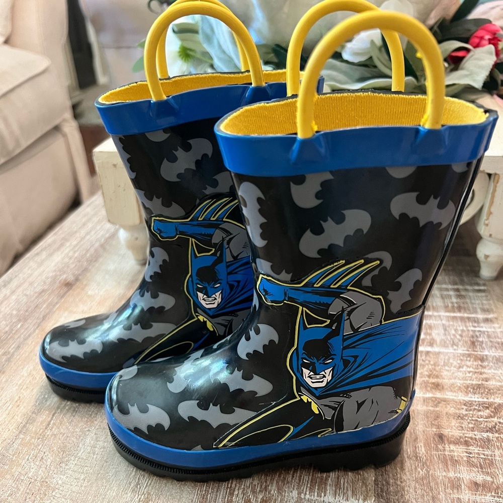 Kids Batman Rain-boots Size 7